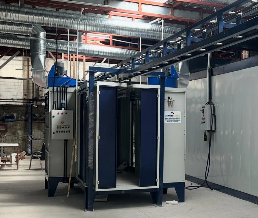 toz boya filtreli kabin